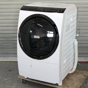 T861) 日立 洗濯11.0kg 乾燥6.0kg 2021年製 ドラム式洗濯機 BD-SX110FL 左開き ヒートリサイクル 風アイロン 洗剤自動投入 HITACHI 11kg