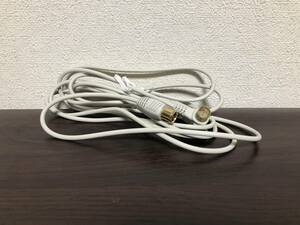 MASPRO TV接続ケーブル 3m（片端L型プラグ・片端ストレート型プラグ付） マスプロ電工 テレビ TRI-SHIELD CABLE S2CFBL