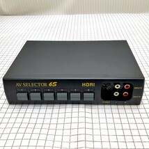 HORI AV SELECTOR 6S HAV-6S 動作品/S端子専用/入力6系統_画像1