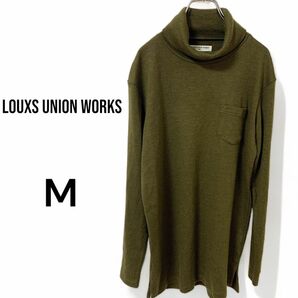 louxs union works レディース　タートルネック　ニット　ロング丈