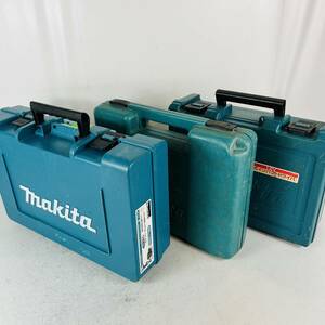 NA4586 Makita マキタ 工具ケース 電動工具箱 3個まとめ グリーン 道具箱 携行型 ツールケース ジャンク品 検I