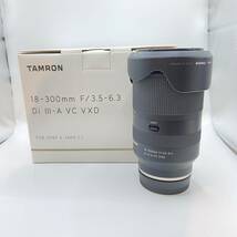 TAMRON タムロン 18-300mm F/3.5-6.3 Di lll-A VC VXD レンズ カメラレンズ_画像1