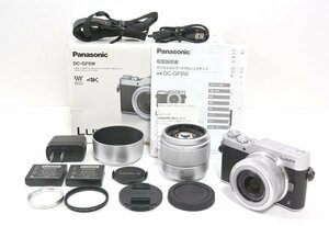 ★極美品！Panasonic パナソニック LUMIX ルミックス DC-GF9W ダブルレンズキット ミラーレス一眼カメラ 元箱付！★