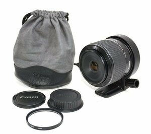 ★ソフトケース付！Canon キャノン MP-E 65mm F2.8 1-5x マクロフォト レンズ 美品！★