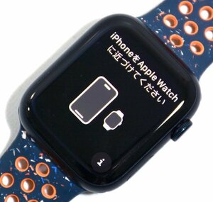 ★極美品！Apple Watch Series9 45mm GPSモデル MR9Q3J/A MUV83FE/A ブルーフレーム Nike スポーツバンド S/M 元箱付！★