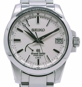 ★箱付！Grand Seiko GS グランドセイコー SBGE009 9R66-0AE0 スプリングドライブ GMT メンズ★