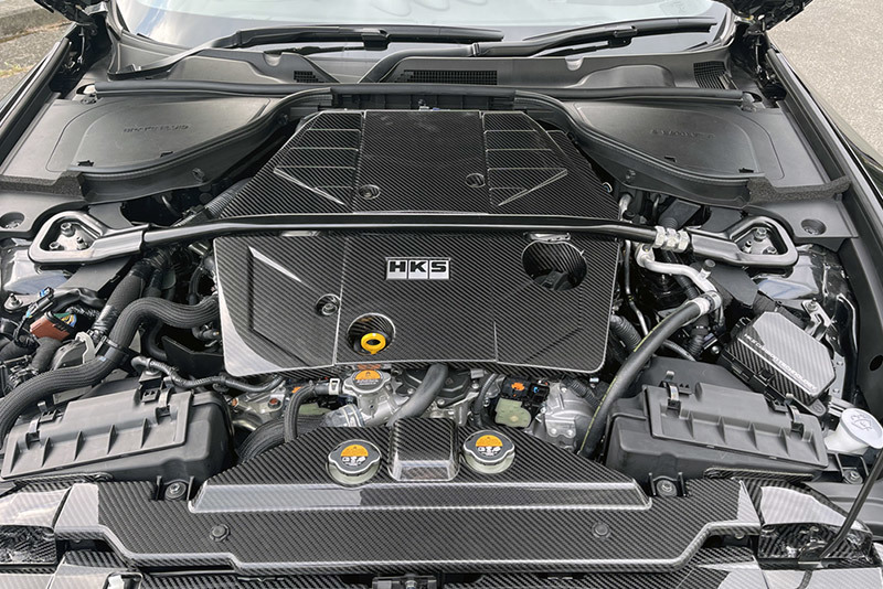 【HKS】カーボン製エンジンカバー フェアレディZ RZ34 VR30DDTT