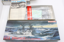 【ト石】 DRAGON ドラゴン Revell アメリカ海軍 強襲揚陸艦 USS TARAWA/SPRUANC など プラモデル 4点 まとめ 未組立 EC000EWH1P_画像4