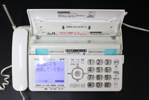 【ト足】 Panasonic パナソニック おたっくす FAX KX-PD503DL 通電確認済み CA972EWH1V_画像3