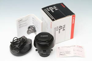 Canon　TS-E 45mm　F2.8　（新品同様品）