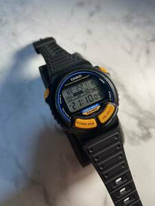 ★Vintage Casio★【送料無料】CASIO JC-11 JOG&WALK CALORIE 新品電池 新品ベルト 取説付属 ヴィンテージカシオ ジョギングウォッチ！！