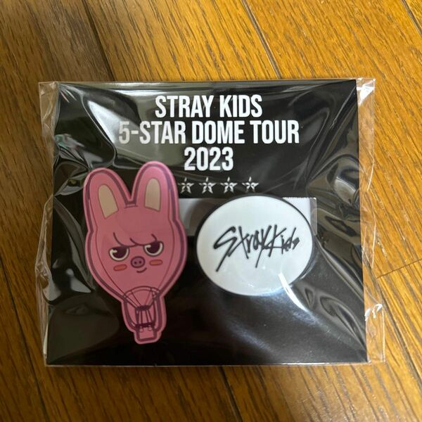 ラバークリップ 5-STAR D賞 Dome Tour Stray Kids スキズ くじ SKZOO