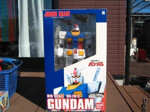 ☆バンダイ 機動戦士ガンダム　ジャンボグレード　RX-78-2 ガンダムシューティング塗装済み完成品☆