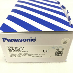 ●Panasonicパナソニック　フリー電源・小型ビームセンサ[電源内蔵] 　NX5-M10RA　未使用品(uu0202_3_7.5)