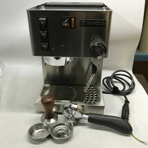●RANCILIO　SILVIA　ランチリオ　コーヒーメーカー　使用に伴うキズ、汚れあり　現状お渡し　通電のみ確認　ジャンク扱い(uu0213_10_75)_画像1