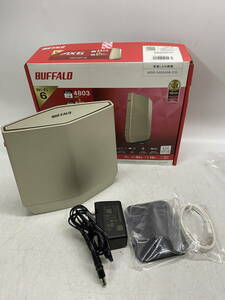 ●BUFFALO　バッファロー　Wi-Fi6　ルーター　無線ラン親機　セットアップガイド付き　WSR-5400AX6-CG　動作OK　中古(u240226_3_28)