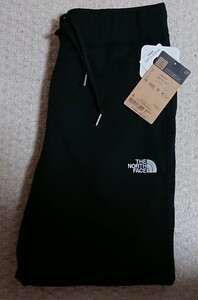 送料無料☆ノースフェイス☆ヘザースウェットパンツ NB32230☆ブラック Lサイズ☆未使用新品☆THE NORTH FACE☆刺繍ロゴ