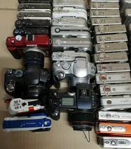 デジタルカメラ　87台まとめて　ジャンクセット　大量　FUJIFILM SONY Canon PENTAX OLYMPUS MINOLTA Nikon_画像3