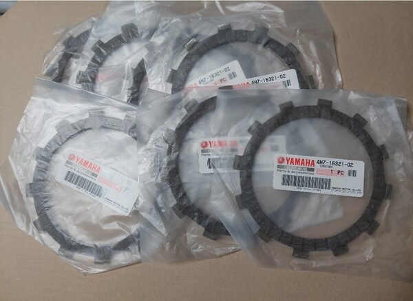 ペイペイ YAMAHA 純正 GX400 GX250 エンジン クラッチ プレート XS250 XS400
