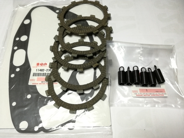 PayPay 送料込み SUZUKI VAN VAN 90 RV90 バンバン 新品 純正 クラッチ セット