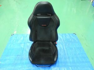 23 CT9W CT9A エボ 9 純正 ハーフレザー レカロ セミバケ シート RECARO 右 運転席 側 ASSY 4G63 MIVEC ターボ 6MT ランサー ワゴン EVO 8