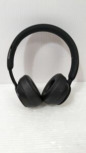 HH879-240227-096【中古】Beats ビーツ SOLO PRO ノイズキャンセリングヘッドホン ワイヤレス A1881 黒 ブラック 本体のみ 動作確認済み