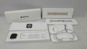 HS842-240218-108【中古】Apple Apple watch SE 第2世代 40ｍｍ GPS MR9V3J/A A222 エアポッズ スポーツバンド ステンレススチールピン