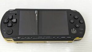 HH849-240220-035【中古】PSP3000 モンスターハンターポータブル3rd ハンターズモデル 本体のみ バッテリー交換済み 動作OK 限定品 ソニー