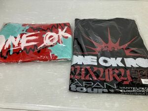 HS871-240222-015【未開封】ワンオクロック ライブTシャツ+タオル 2023年 ONE OK ROCK LUXURY DISEASE JAPAN TOUR Lサイズ