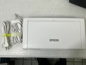 HS885-240224-093【中古】エプソン EPSON PX-S06W ビジネスインクジェットプリンター A4カラーモバイル バッテリー内蔵 ホワイト