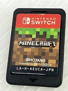 HS819-240215-037【中古】ニンテンドースイッチソフト MANECRAFT ソフトのみ 本体キズ有 動作確認済み