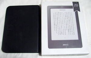 kobo Touch ブラック N905-KJP-B 箱、説明書、カバー付き