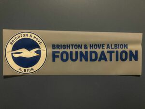 ～小物～ ブライトン チャリティースポンサー / Brighton & Hove Albion Foundation ワッペン 1枚 (H)