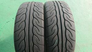 165/55R15 ヨコハマ YOKOHAMA アドバン ADVAN ネオバ NEOVA AD08R 中古品2本セット(M)