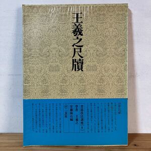 シヲ☆0207[書道技法講座 8 王羲之尺牘 草書 王義之] ※下敷き付き 二玄社 中国書道