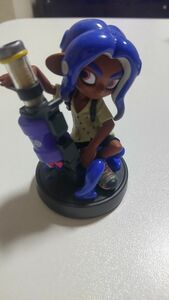 初期化済　スプラトゥーン　amiibo 　オクトリング　ブルー