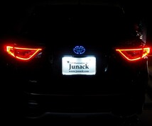 ジュナック LEDトランスエンブレム アルファード ハイブリッド AYH30 2015.01- リア用 LTE-T2S Junack_画像3