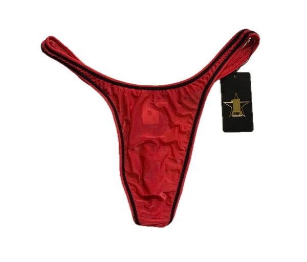 ハイレグ脇細 Tバックはぎ無し unisex 2WAY生地