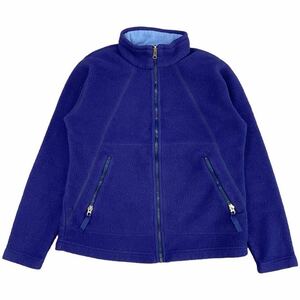 2001年 USA製 Patagonia SYNCHILLA フリース ジャケット Women's M パープル パタゴニア シンチラ フルジップ パーカー 00s ヴィンテージ