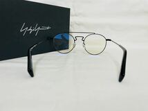 【ヨウジヤマモト メガネフレーム】YOHJI YAMAMOTO YY3004 001 50□20-145 未使用 美品 伊達眼鏡 ブラック_画像6