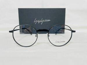 【ヨウジヤマモト メガネフレーム】YOHJI YAMAMOTO YY1302 613 49□22-145 未使用 美品 伊達眼鏡 ブラック