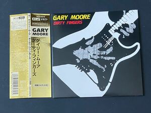 【完全限定生産盤 K2HD 紙ジャケ】GARY MOORE,ゲイリームーア／Dirty Fingers,ダーティーフィンガーズ（帯付）