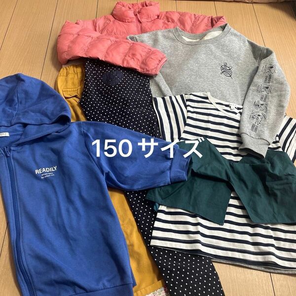 女の子150サイズまとめ売り②＋オマケ付き(すみっこぐらしロンT)