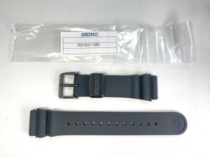 R01X011M9 SEIKO Prospex marine master Professional 22mm original silicon band black SBBN027 other for free shipping 