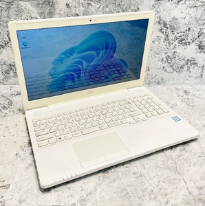 T3259 FUJITSU LIFEBOOK AH50/A3 Core i7-6700HQ 2.60GHz Windows11 メモリー4GB HDD1TB ノートPC