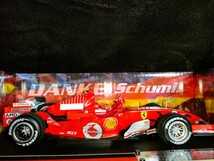 未開封新品ダンケベース1/18フェラーリ248F1ミハエル シューマッハ ストロボデカール＆エッチングベルト仕上ドイツ ホッケンハイム限定品_画像6