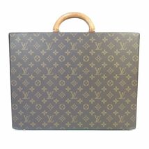 1円～ LOUIS VUITTON M53124 クラッシャー モノグラム 廃盤 アタッシュケース トランク ハンドバッグ_画像5