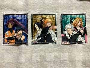 ブリーチ　BLEACH キャラクターシール3種A 非売品