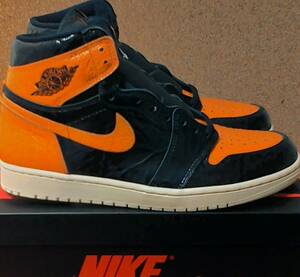 28.5 新品未使用 NIKE AIR JORDAN 1 RETRO HIGH OG Shattered Backboard 3.0 STARFISH ジョーダン オレンジ シャッタード バックボード 　