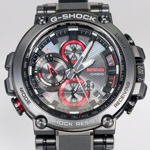 1714♪/ CASIO カシオ G-SHOCK ジーショック MTG-B1000B-1AJF 腕時計 ソーラー式 アナログ 電波時計 Bluetooth メンズ ブラック【0122】